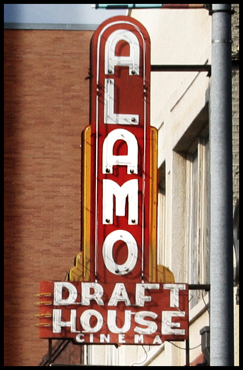 Alamo Drafthouse sign